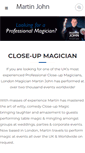 Mobile Screenshot of martinjohnmagic.com